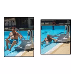 Elevador a batería para piscina Modelo 400 de 150 kgs