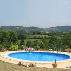 Piscina enterrada Gre serie Madagascar de Ø460 cm x 150 cm