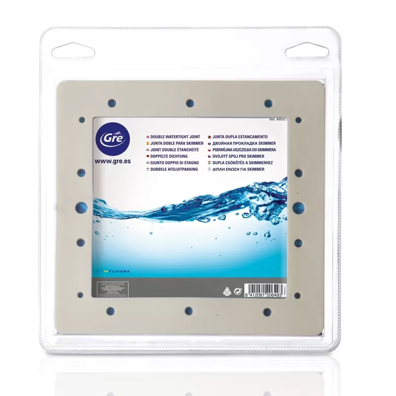 Junta doble Skimmer para piscina Gre