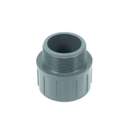 Terminal rosca macho D.63 PVC