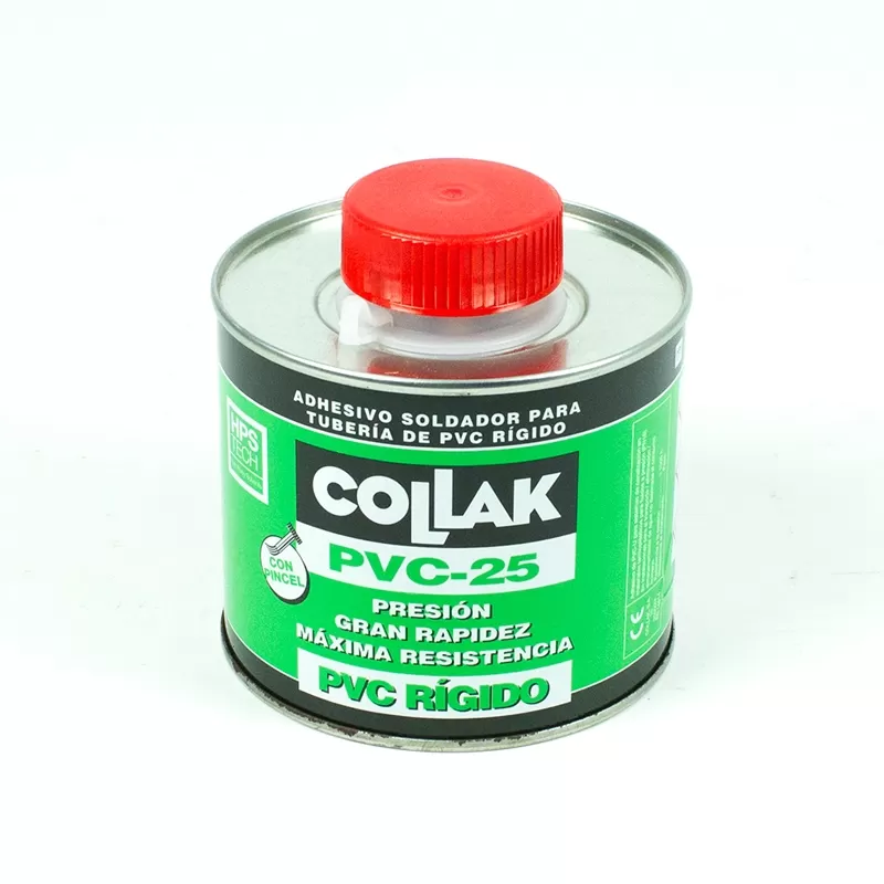 Pegamento PVC 500 ml. con pincel Tuborama