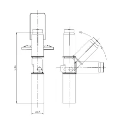 Anclajes articulados sin pletina
