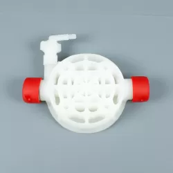 Cabezal completo con tornillos y racores. Juntas FPM (vit