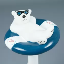 Termómetro flotante osito polar