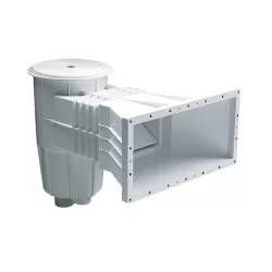 Skimmer boca ampliacion tapa redonda Astralpool para piscina liner