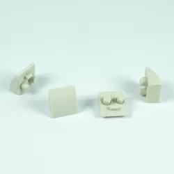 Recambio limpiafondos Hayward Patín cerámico (4 unidades)