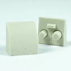 Recambio limpiafondos Hayward Patín cerámico (4 unidades)