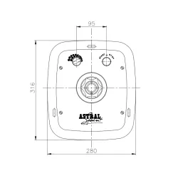 Carátula natación contracorriente