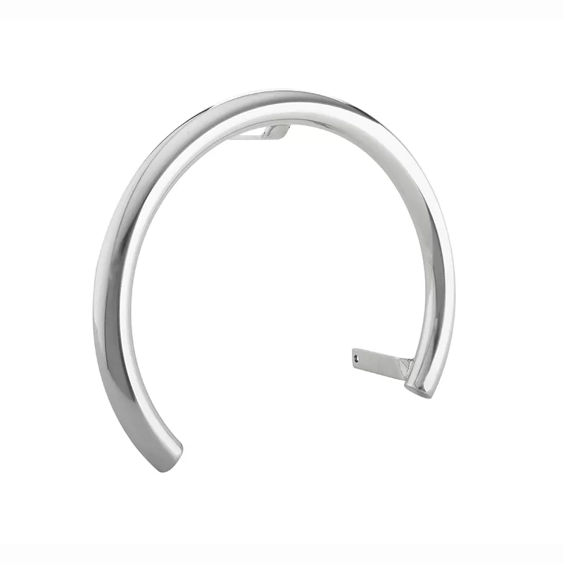 Agarradera Nadador Contracorriente Circular Inox Pulido