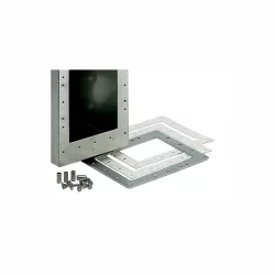 Complemento Inox montaje equipo natación contracorriente en piscina liner