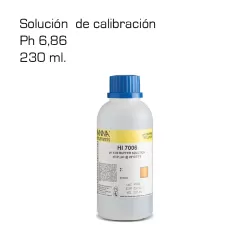 Solución Hanna Tampón pH 6,86 230 ml