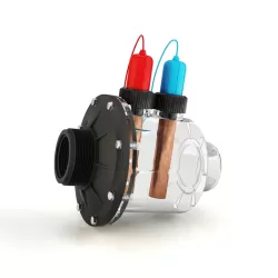 Vaso de Ionización 6 electrodos sin electrodos ni tuercas