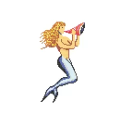 Dibujo gresite HT-K Sirena