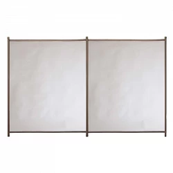 Módulo de 3 m de valla piscina Alvifence 16 mm negro