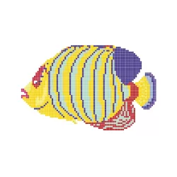 Dibujo gresite HT-K Pez colores