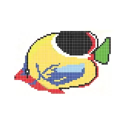 Dibujo gresite HT-K Pez ángel