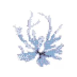 Dibujo gresite HT-K Ulva azul