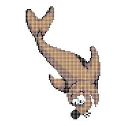 Dibujo gresite HT-K Foca polar