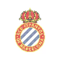 Escudo gresite HT-K R.C.D. Espanyol