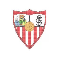 Escudo gresite HT-K Sevilla F.C.