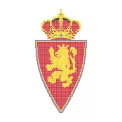 Escudo gresite HT-K Real Zaragoza