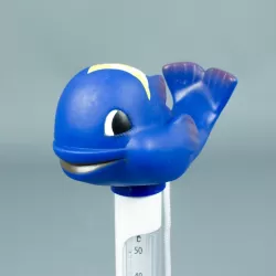 Termómetro flotante ballena