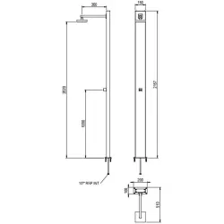 Ducha piscina AstralPool Niágara