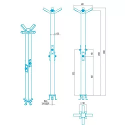 Ducha piscina AstralPool temporizada 4 rociadores