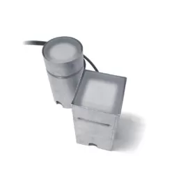 Foco LED Astralpool Brick Light blanco cuadrado para jardín