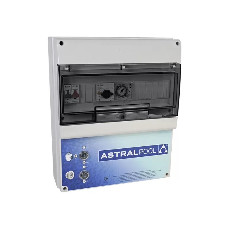 Cuadro piscina Tipo C con control iluminación + trafo de 300W