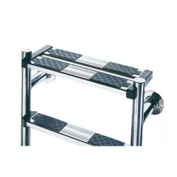 Escalera partida Astralpool parte inferior de 4 peldaños (3 Luxe + 1 de seguridad)