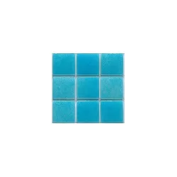 Muestra Gresite Hisbalit HT-K azul celeste niebla modelo CARIBE