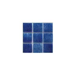 Muestra Gresite Hisbalit HT-K azul marino niebla modelo JÓNICO