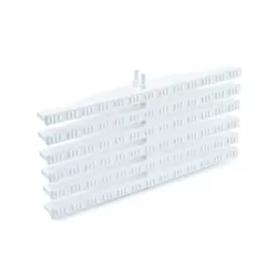 Rejilla rebosadero piscina Coral para curvas 22/295 mm