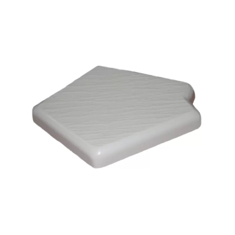 Esquina rebosadero piscina Coral 45º 22/195 mm