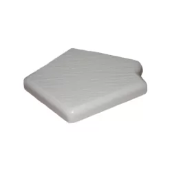 Esquina rebosadero piscina Coral 45º 22/295 mm