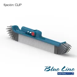 Cepillo con mango ajustable Blue Line fijación clip