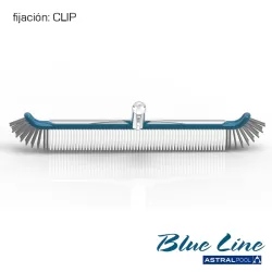 Cepillo con mango fijo Blue Line fijación clip