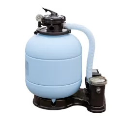 Filtro monobloc d. 380 mm con bomba de 0,17 CV