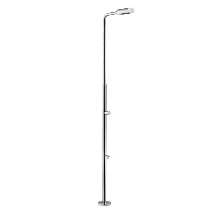 Ducha piscina GRE Minimal con 1 rociador y grifo lavapiés