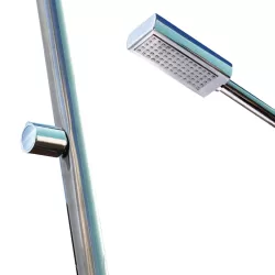 Ducha piscina GRE Minimal con 1 rociador y grifo lavapiés