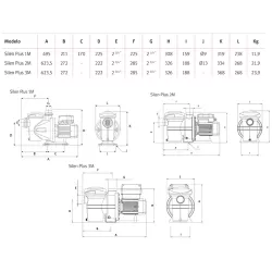 Bomba piscina Espa Silen Plus 3M