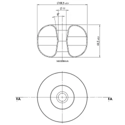 Flotador Modelo Roma Azul
