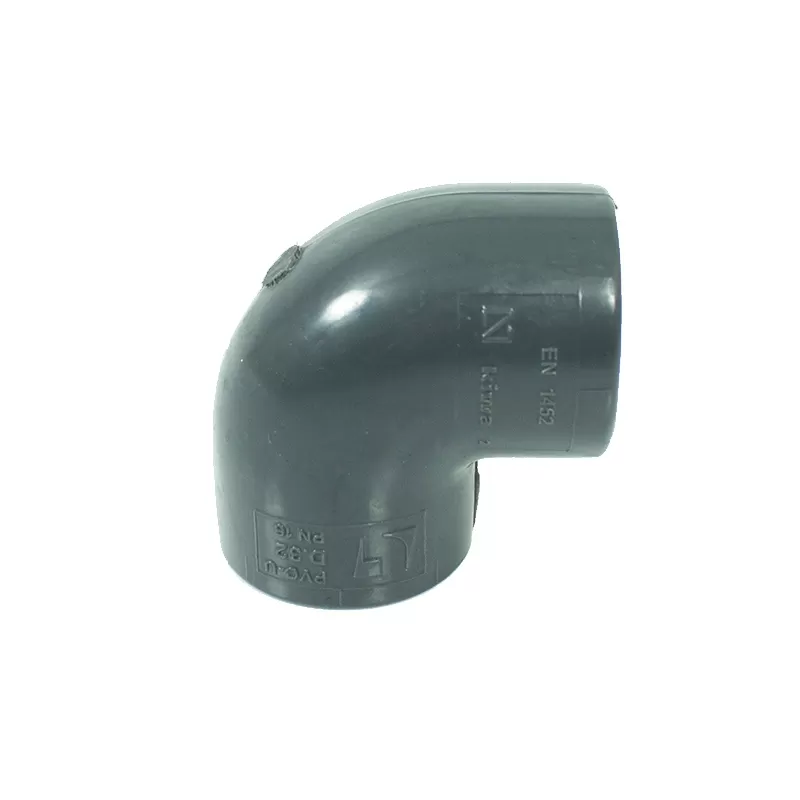 Codo PVC 90º D.32 PN 16 Encolar