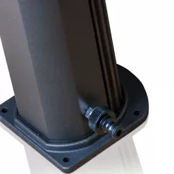 Ducha solar GRE 18 litros en 2 piezas (aluminio)