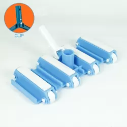 Limpiafondos Manual Flexo fijación clip