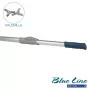 Poignée en aluminium 3,60 m Poignée Blue Line avec collier de serrage