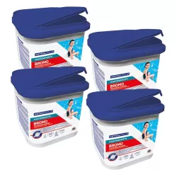 Bromo en pastillas Astralpool en 5 kg - Pack de 4 envases