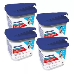 Tricloro granulado Astralpool en 5 kg - Pack de 4 envases