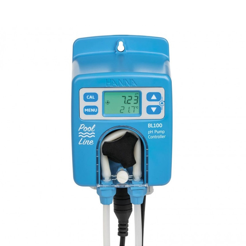 Bomba peristáltica de pH Hanna BL100-00 con control de pH y Temperatura